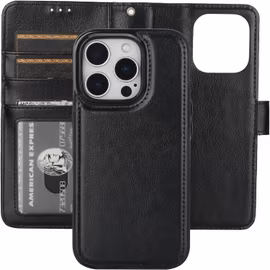 Magnetiskt Plånboksfodral iPhone 16 Pro– med kortplatser & RFID-skydd