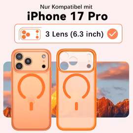 iPhone 17 Pro Skal – Slimmat, MagSafe-kompatibelt & Kameraskyddande Design