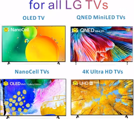 Universal fjärrkontroll för LG-TV – kompatibel med modeller 2015-2025 (IR, utan röst/styrning)