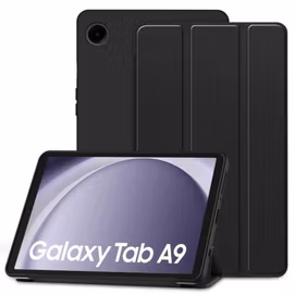 Samsung Galaxy Tab A9 trifold fodral med stativ - Svart