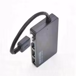 USB 3.0 Hub 4-Portar – Svart | Snabb & Smidig Expansion