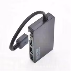 USB 3.0 Hub 4-Portar – Svart | Snabb & Smidig Expansion