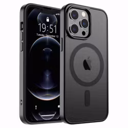 iPhone 12 Pro Max – Matt Svart MagSafe Skal