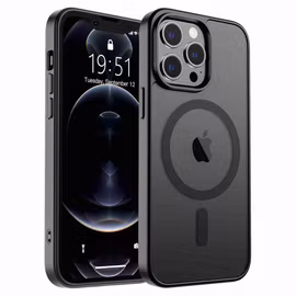 iPhone 12 Pro Max – Matt Svart MagSafe Skal