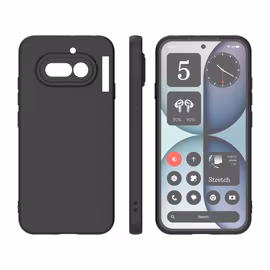 Nothing Phone 4a – Matt Svart Skal