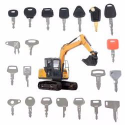 21-Pack Tändningsnycklar – Byggmaskiner & Entreprenad