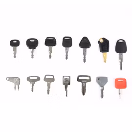 21-Pack Tändningsnycklar – Byggmaskiner & Entreprenad