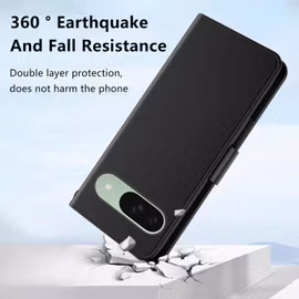 Google Pixel 11 Plånboksfodral – Svart