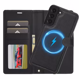 Magnetiskt Plånboksfodral Samsung S25 Edge – med Kortplatser & RFID-skydd