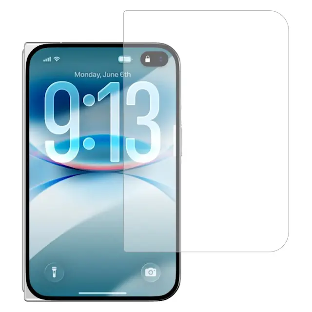 iPhone Ultra Ytterskärmskydd Härdat Glas 0,3 mm