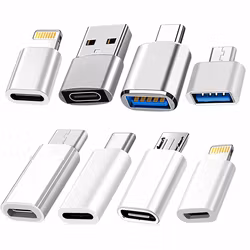 USB Adapter – USB-C, Lightning, USB-A & Micro-USB | Flera Modeller