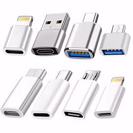 USB Adapter – USB-C, Lightning, USB-A & Micro-USB | Flera Modeller