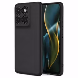 Motorola Moto G77 – Matt Svart Skal