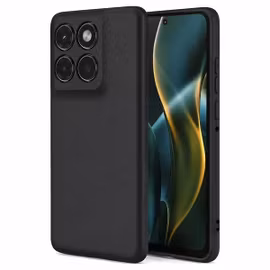Motorola Moto G77 – Matt Svart Skal
