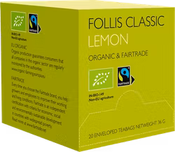 Follis Classic Green Lemon Tea, 20 påsar