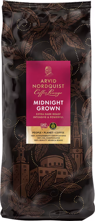 Arvid Nordquist Midnight Grown Hela Bönor 6x1000g