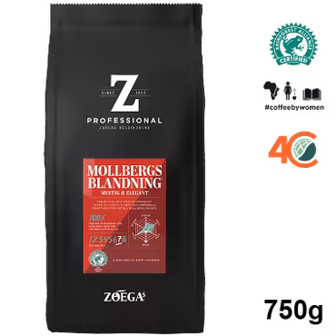 Zoégas Mollbergs Hela Bönor 8x750g