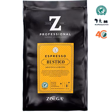 Zoégas Espresso Rustico Hela Bönor 8x750g