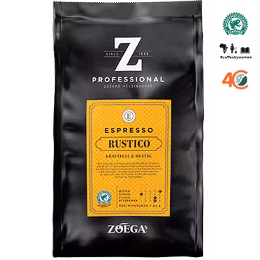Zoégas Espresso Rustico Hela Bönor 8x500g
