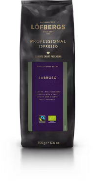 Löfbergs Sabroso Espresso FT/EKO 8x500g
