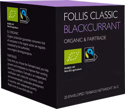 Follis Classic Black Currant Tea, 20 påsar