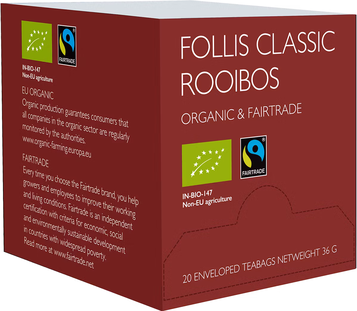 Follis Classic Rooibos Tea, 20 påsar