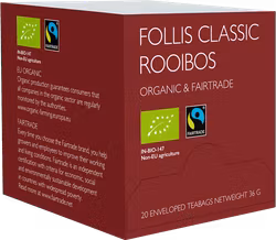 Follis Classic Rooibos Tea, 20 påsar