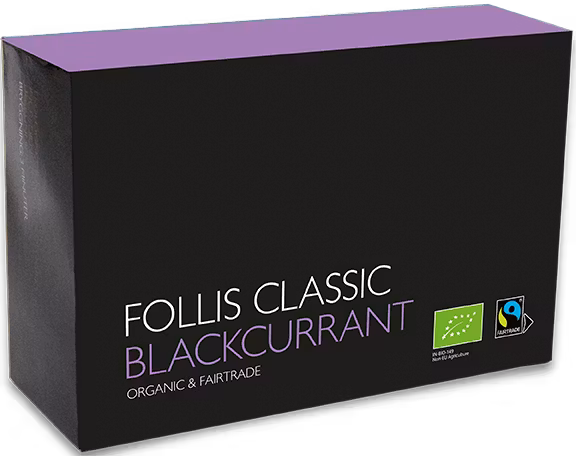 Follis Classic Blackcurrant Black Tea, 100 påsar