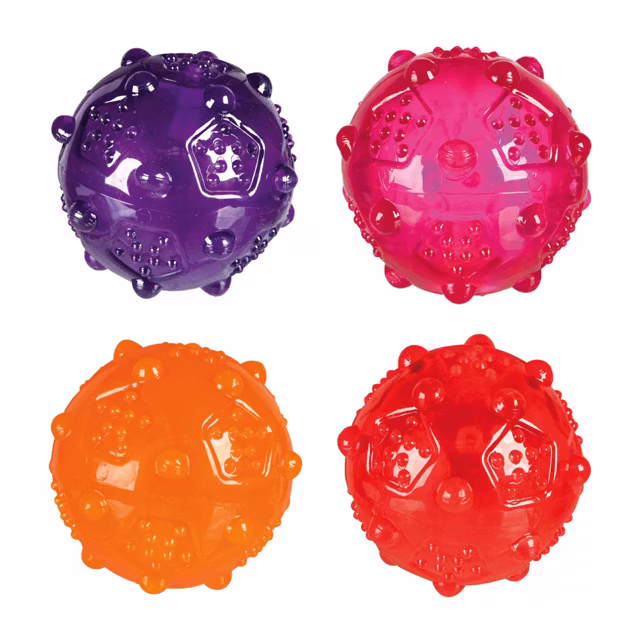 Trixie, boll i gummi m. ljud, 7cm