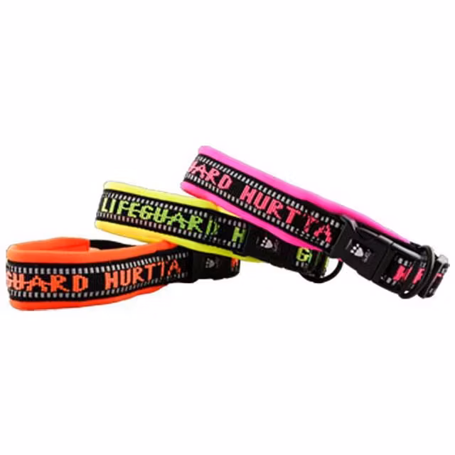 Hurtta, reflexhalsband, gul