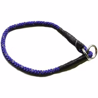 PetNation, dressyrstryphalsband m. reflex, 6mm/30cm, lila