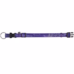 Trixie, halsband, this is the boss, 25mm/40-65cm, lila