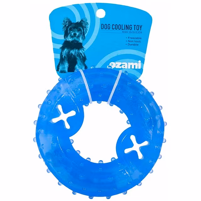 Ozami, Cooling dog toy ring 12x12x3.1 cm