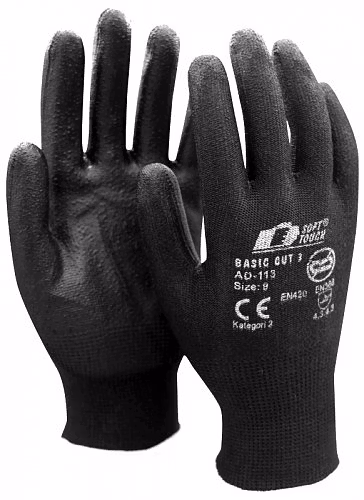Handske Soft Touch Basic Cut 3 (AD-113)