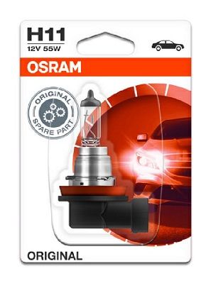 Glödlampa H11, 12 V, 55W, Osram