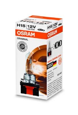 Glödlampa H15, 12V, 15/55W, Osram
