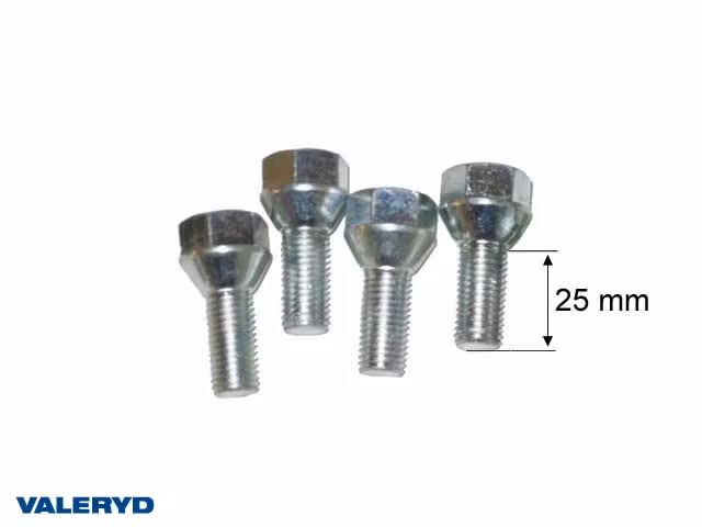 Hjulbult M12x1,5 Universal (4-pack)