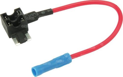 Säkringshållare/adapter för bladsäkring, miniblad, 10 A