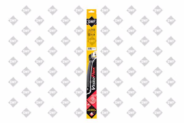 2pc SWF 743 Torkarblad fram 550 / 530