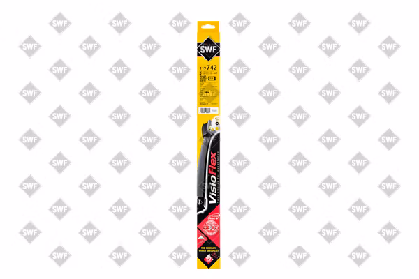 2pc SWF 742 Torkarblad fram 550 / 500