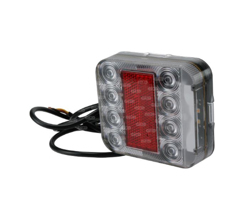 Bakljus flerfunktions LED