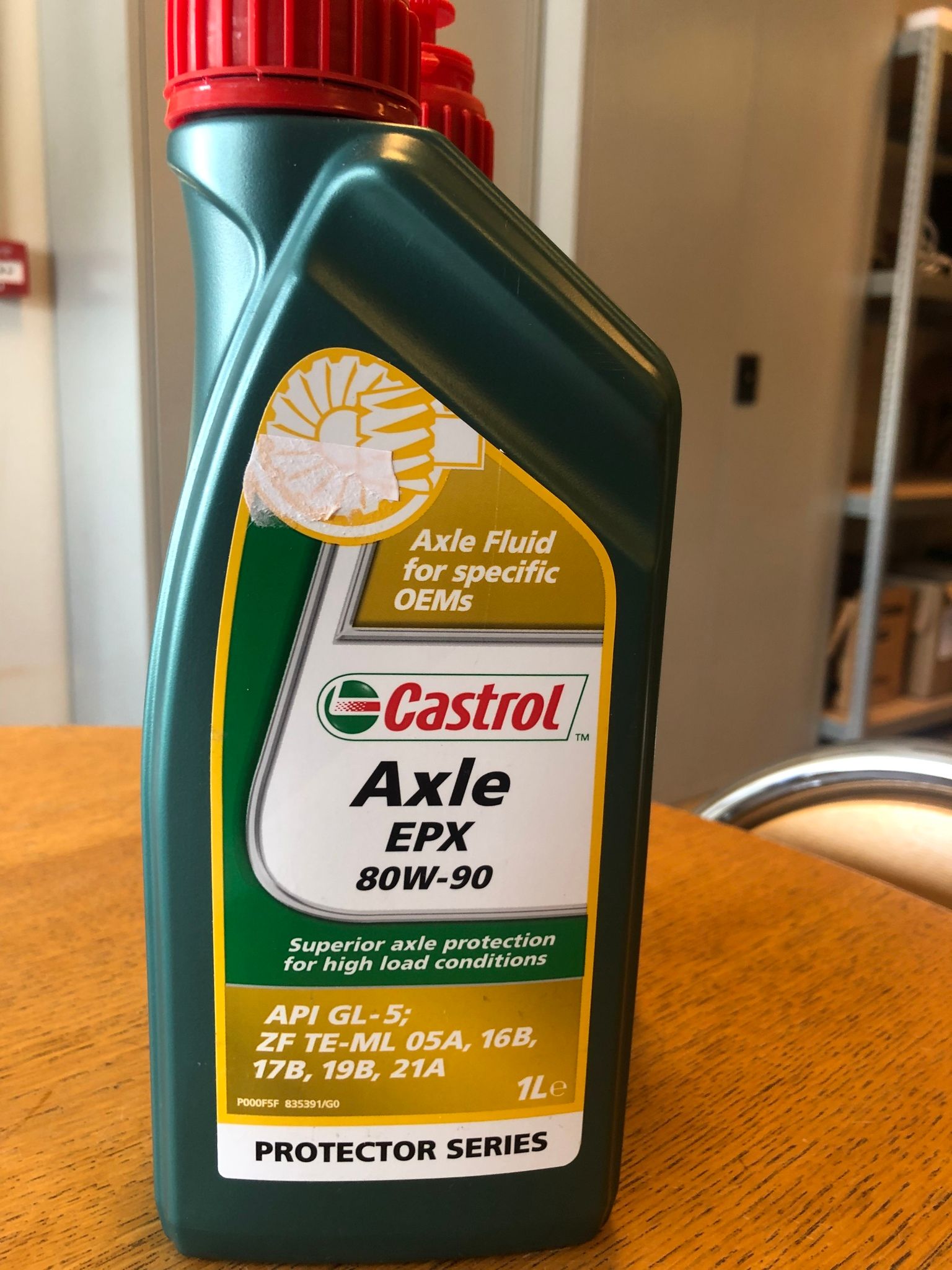 Castrol Axle EPX 80W-90, GL-5, 1 liter