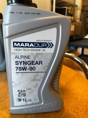 Maradur Alpine Syngear 75W-90, Växellådsolja, 1 liter