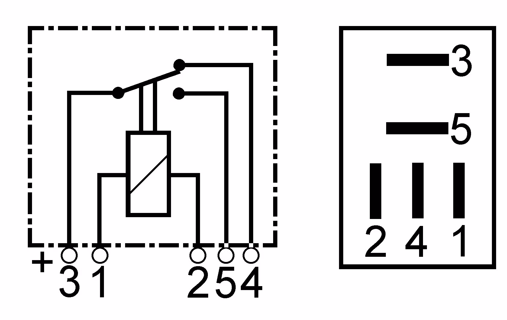 Relä - Micro, Växel, 12 V,  10/20 A