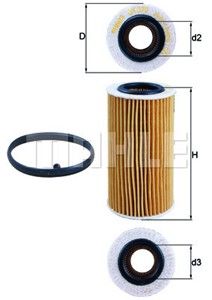 Oljefilter, BMW, Volvo