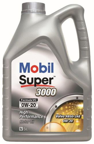 Motorolja Mobil 3000 Formula VC 0W-20, 5 L