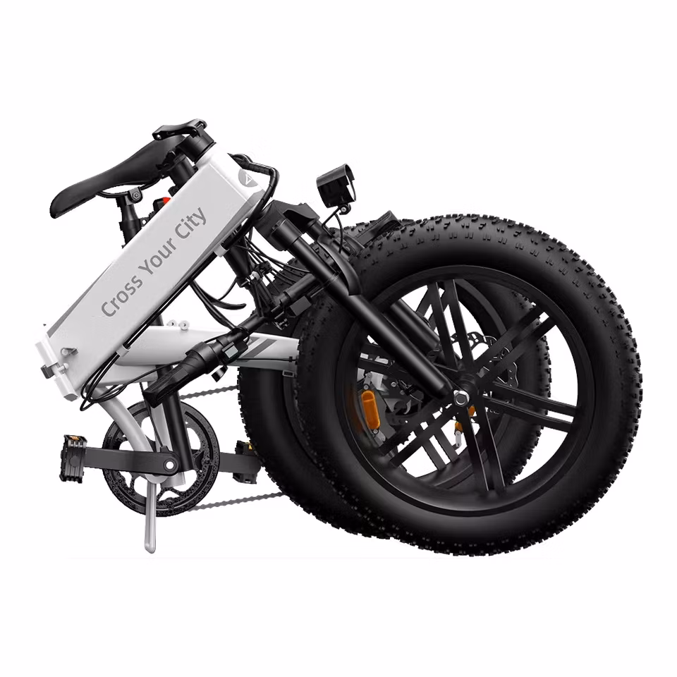 ADO Professionell elcykel A20+ Landsvägscykel 250W lång körsträcka hopfällbar elcykel