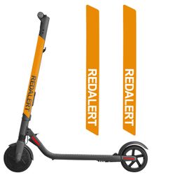 Nattkörningsreflexer för elscooter