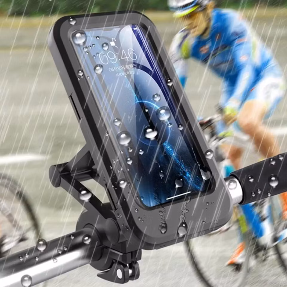 Vattentät Mobiltelefonhållare för Elsparkcykel/Cykel/Motorcykel