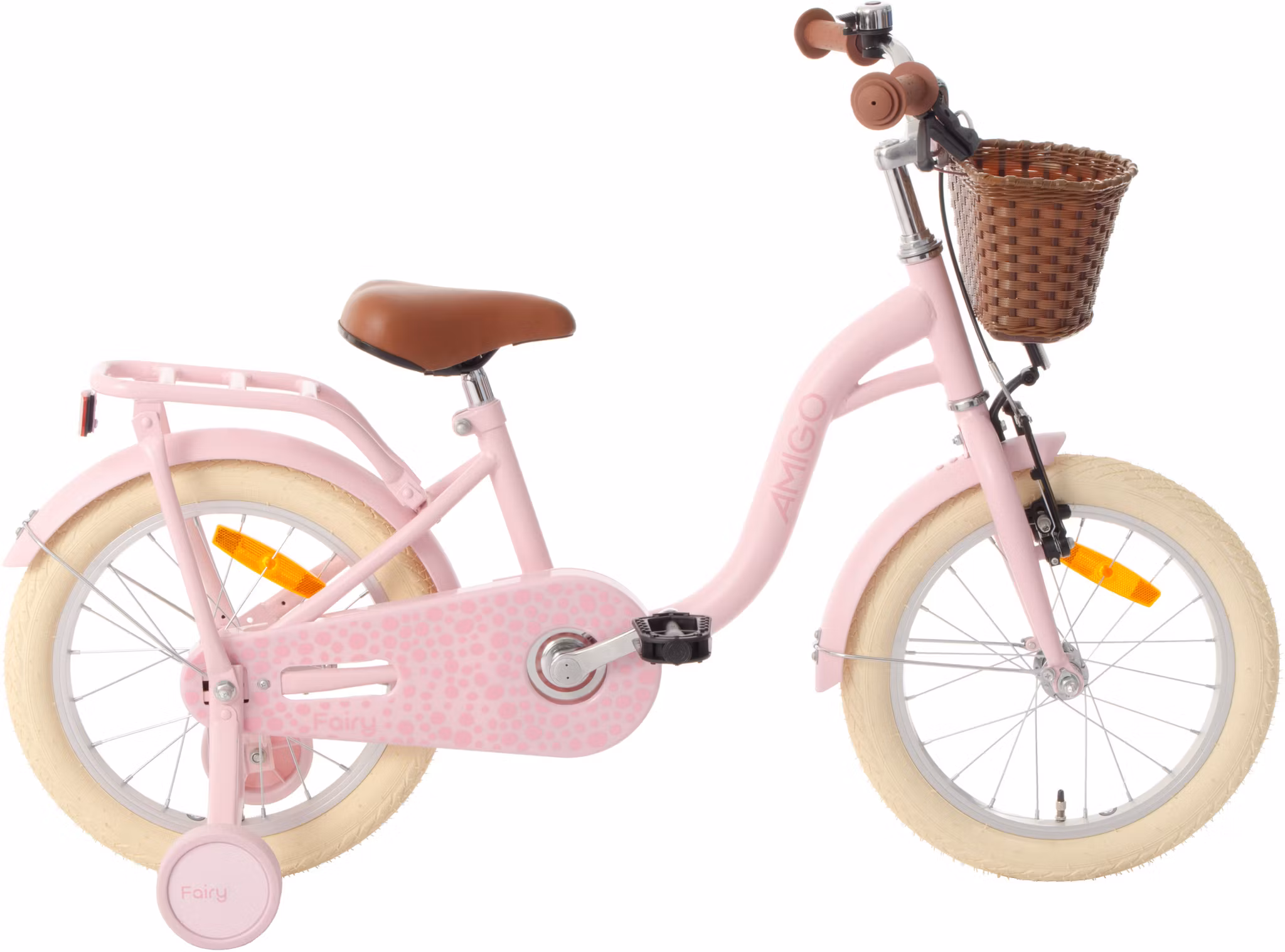 AMIGO Fairy 16 tum 24,5 cm flickor Coaster broms Rosa